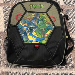 2007 TMNT Backpack / Book bag with bonus Red Mask. 16” Unisex Prop